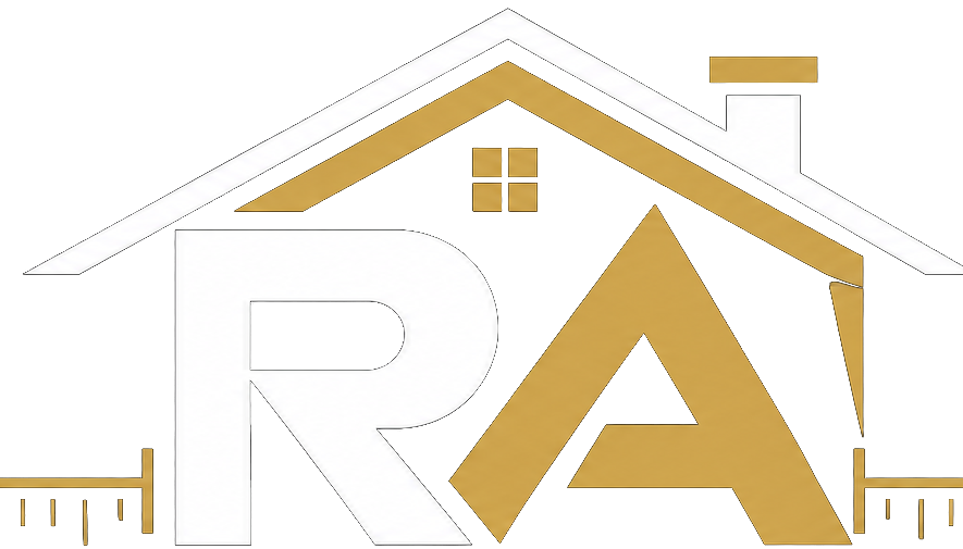 RapidAction RA roofline and measuring ruler logo